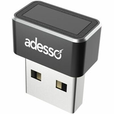 Adesso AFP100 USBA Fingerprint Reader – AES256 Encryption, Anti-Spoofing, Windows Hello Compatible