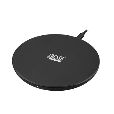 Adesso 10W Qi Wireless Charger - Portable, Fast Charging Pad with Foldable Design and USB Cable