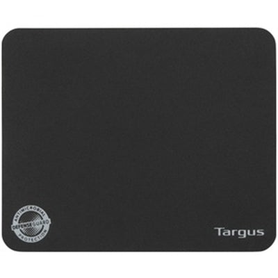 Targus UltraPortable Antimicrobial Mouse Pad - Compact Black Design for Travel and Work