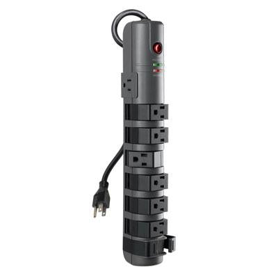 Belkin 8 Outlet Surge Protector with 1800 Joules and 6' Rotating Cord for Premium Device Protection