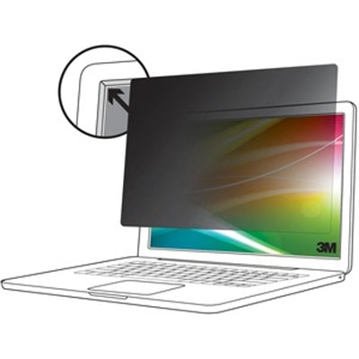 3M Privacy Filter For 13.3 Inch Laptops - Bright Screen Protection, 16:9 Aspect Ratio