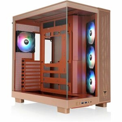 Thermaltake View 380 XL TG ARGB Case - Supports 360mm Radiators, 420mm GPUs, 10 Fans, Cable Management