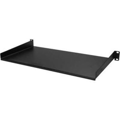 10-Inch Deep 1U Server Rack Shelf - Heavy-Duty Storage Solution for Racks and Cabinets