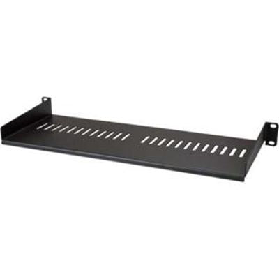 7" Deep Vented 1U Rack Shelf for Server Racks - Durable and Efficient Design