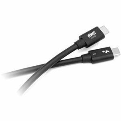 OWC 0.8M Thunderbolt 5 Cable - 80Gbps Data Speed, 120Gbps Display Bandwidth, 240W Power Delivery