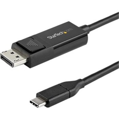 3.3 Ft USB-C to DisplayPort 1.2 Cable - 4K 60Hz, Bi-Directional, Thunderbolt 3 Compatible Adapter