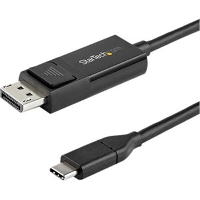 Startech 6.6 Ft USB C to DisplayPort 1.2 Cable - 4K 60Hz, Thunderbolt 3 Compatible for Ultimate Connectivity