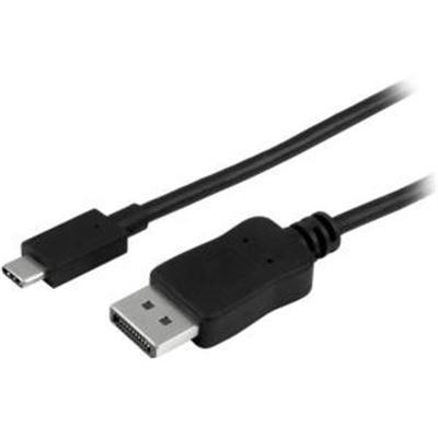 6ft USB-C to DisplayPort Adapter Cable - 4K at 60Hz for Direct Monitor Connection