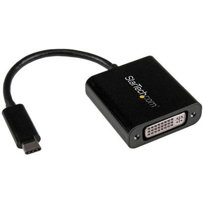 Startech.com USB-C to DVI Adapter - Seamless Compatibility for USB Type-C Devices with DVI Displays