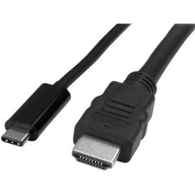 2M USB-C to HDMI Cable - 4K at 30Hz, Direct Connection for Clear Displays, Hassle-Free