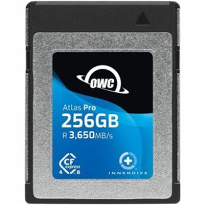 OWC 256GB Atlas Pro CFexpress Card - 3000 MB/s Write, 3650 MB/s Read, TAA Compliant