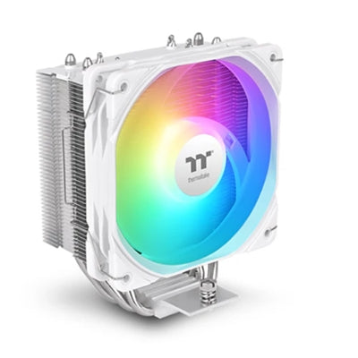 Thermaltake UX400 ARGB White CPU Cooler with 9 RGB LEDs and 240W TDP Support