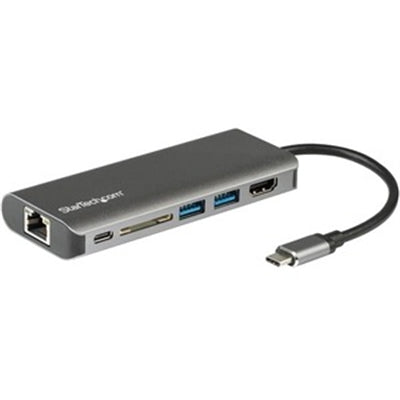 Startech USB-C Multiport Adapter with 4K HDMI, 2 USB-A Hub, SD Card Reader & Power Delivery 3.0