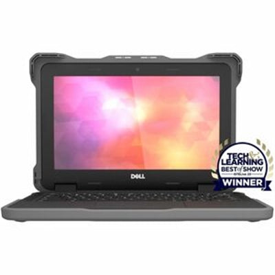 Max Cases Extreme ShellF Slide Case for Dell 3330 3340 - Gray/Clear Clamshell 13.3 Designer Protection
