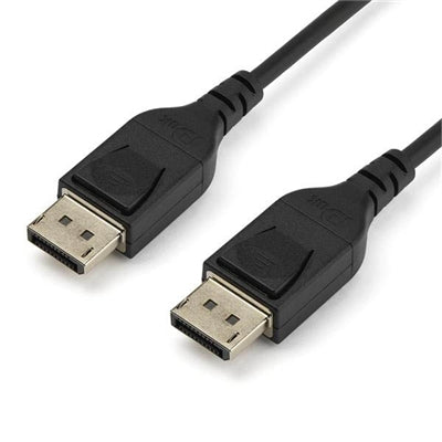 Startech 2M DisplayPort 1.4 Cable - 8K UHD Video, HDR, 60Hz, 34 AWG for Discreet Installations