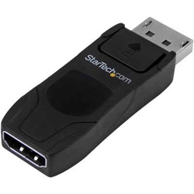 StarTech 4K DisplayPort to HDMI Adapter - Compact Passive Converter for 4K Displays & Devices