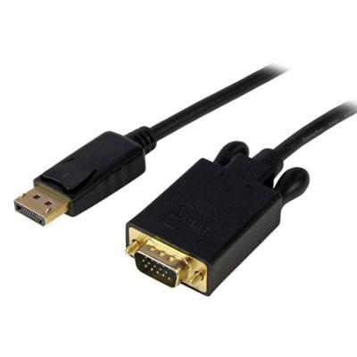 6Ft DisplayPort to VGA Adapter Cable - Connect DP Devices to VGA Monitors & Projectors