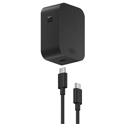45W USB-C Wall Charger for Microsoft Surface - Compact and Efficient for US, Canada, & Mexico