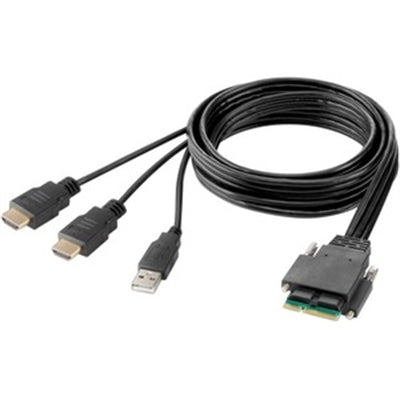 Belkin HDMI and DP Dual Head Host Cable - Versatile Connectivity for Multiple Displays