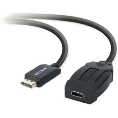 Belkin 4K DisplayPort to HDMI Adapter - Male to Female, Ideal for High-Definition Video Transmission