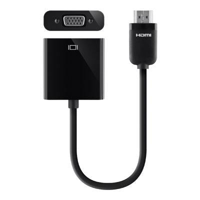 Belkin HDMI to VGA Adapter with 3.5mm Audio Jack - Stellar Video and Sound Quality