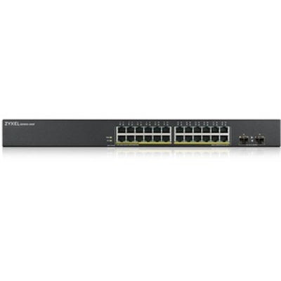 ZyXEL GS1900-24HPV2 Smart Managed 24-Port PoE+ Switch with Gigabit Ethernet Connectivity