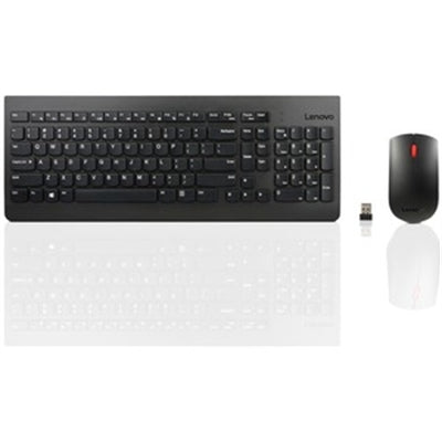 Lenovo 510 Wireless Keyboard and Mouse Combo - Ergonomic Design with Reliable Wireless Connectivity