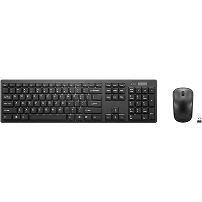 Lenovo 100 USB-A Wireless Keyboard and Mouse Combo - Reliable Wireless Connectivity