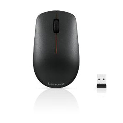 Lenovo 400 Wireless Mouse - Ergonomic Design, Precise Tracking, 2.4GHz Connectivity