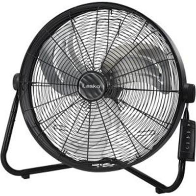 Lasko 20" High Velocity Fan with Remote Control - Metal Blades, 3 Speeds, QuickMount System