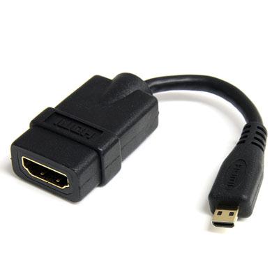 5" HDMI to HDMI Micro Adapter - Connect Your Micro HDMI Devices to HDMI Displays Easily
