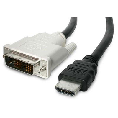 6Ft HDMI to DVI Cable – Connect HDMI Devices to DVI Displays, High Quality Video Output
