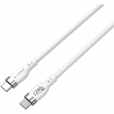 2M Silicone 240W USB-C Charging Cable - Fast, Durable, and Flexible Design by Targus