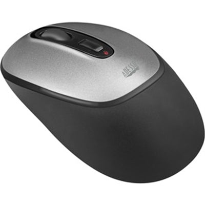 Adesso Antimicrobial Wireless Optical Mouse - 3-Button Design with 800/1200/1600 DPI Precision