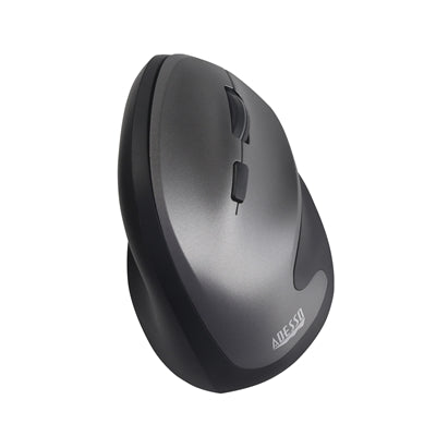 Adesso iMouse A20 Ergonomic Antimicrobial Wireless Mouse - Vertical Design with Adjustable DPI