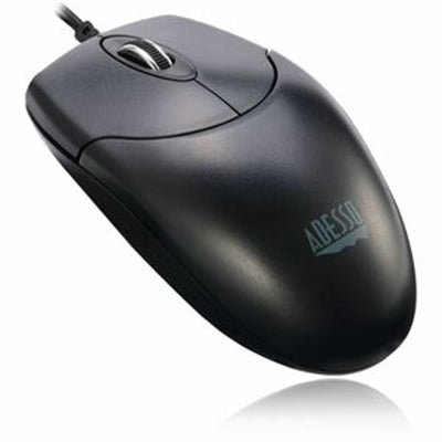 Adesso Type-C TAA Compliant Optical Mouse - Ergonomic Ambidextrous Design for Precise Control