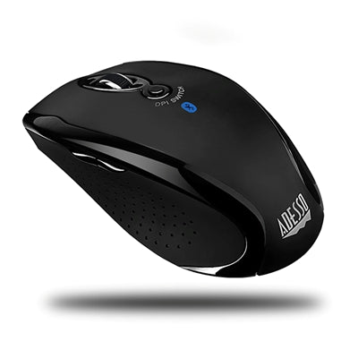 Adesso iMouse S200 Bluetooth Wireless Ergo Mouse - Adjustable DPI, Comfort Grip, Navigation Buttons