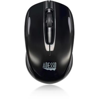 Adesso iMouse S50 Wireless Ergonomic Mini Mouse - Compact, Portable, 1200 DPI, Blue