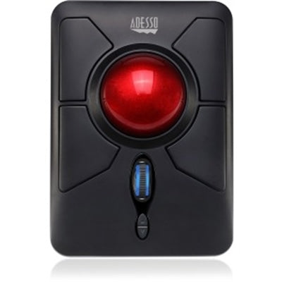 Adesso iMouse T50 Wireless Trackball Mouse - Ergonomic, 5 DPI Levels, Programmable, 30ft Range