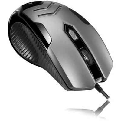 Adesso iMouse X1 6-Button Ambidextrous Gaming Mouse with Adjustable DPI and Color Illumination