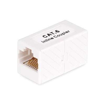 Startech Cat6 RJ45 Coupler - Compact T568B Ethernet Adapter for 10Gbps Networks