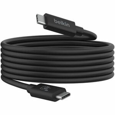 Belkin USB4 2M Cable - 240W Power Delivery & 20Gbps High-Speed Data Transfer