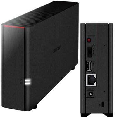 Buffalo LinkStation 210 4TB NAS Cloud Storage - Personal Media Server, TAA Compliant