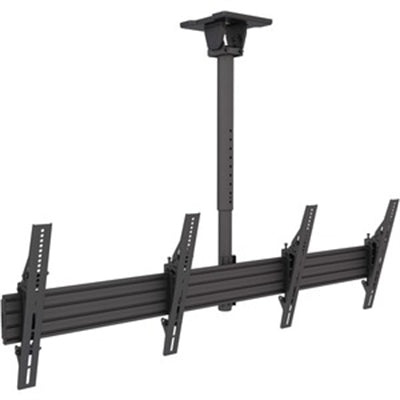 MB Series Ceiling Mount for 2 TVs – Adjustable Height, Modular Design, Precision Leveling & Easy Installation