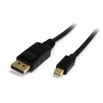 10Ft Mini DisplayPort to DisplayPort 1.2 Cable - 4K Resolution Support, HBR2, 60Hz