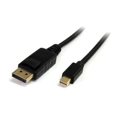 3Ft Mini DisplayPort to DisplayPort 1.2 Cable - 4K 60Hz HBR2 Bandwidth for High-Resolution Displays