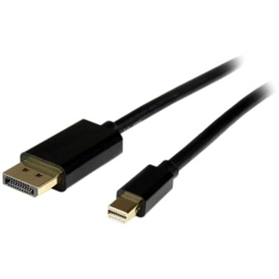 4M Mini DisplayPort to DisplayPort Adapter Cable - High-Speed Male to Male Connection