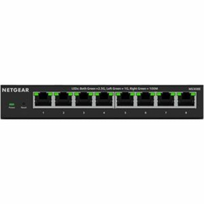 NETGEAR 8 Port MultiGig Plus Ethernet Switch - Versatile Networking for Faster Connections