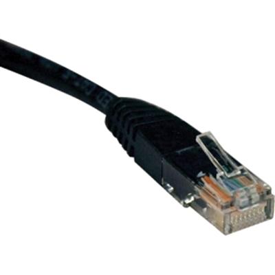 15ft Cat5e Ethernet Cable – High-Speed 350MHz Molded Patch Cable, RJ45 Male to Male, Black