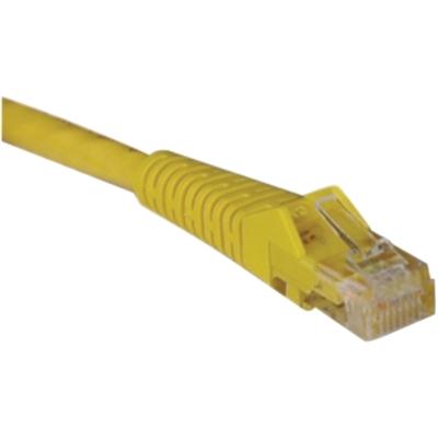 3Ft Cat6 Gigabit Snagless Molded Patch Cable - High-Speed RJ45 Connection - Bright Yellow